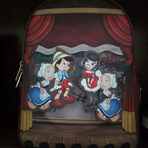 Pinocchio Themed Backpack
